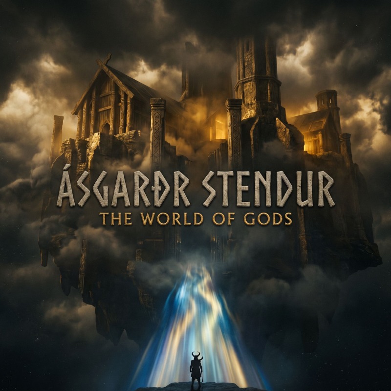 ÁSGARÐR STENDUR cover